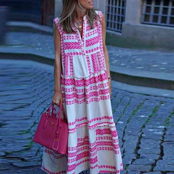 fashion women dress summer dress vintage loose v-neck print sleeveless tank midi dress dresses for women casual dresses ladies 210515, Black;gray
fashion women dress summer dress vintage loose v-neck print sleeveless tank midi dress dresses for women casual dresses ladies 210515, Black;gray