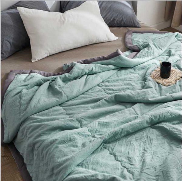 japanese machine washable cotton comfortable air-conditioning quilt cool summer spring autumn double thin section comforters & sets
japanese machine washable cotton comfortable air-conditioning quilt cool summer spring autumn double thin section comforters & sets