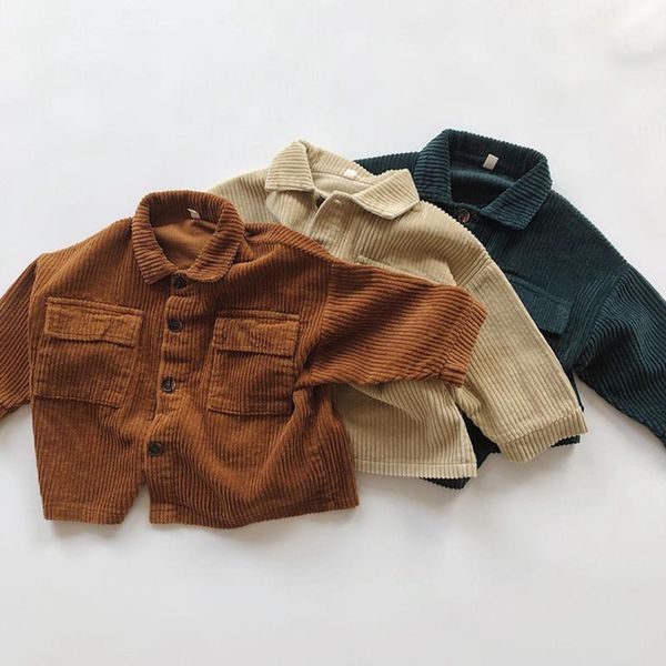 jackets autumn products boys and girls baby corduroy workwear jacket cardigan simple art, Blue;gray
jackets autumn products boys and girls baby corduroy workwear jacket cardigan simple art, Blue;gray