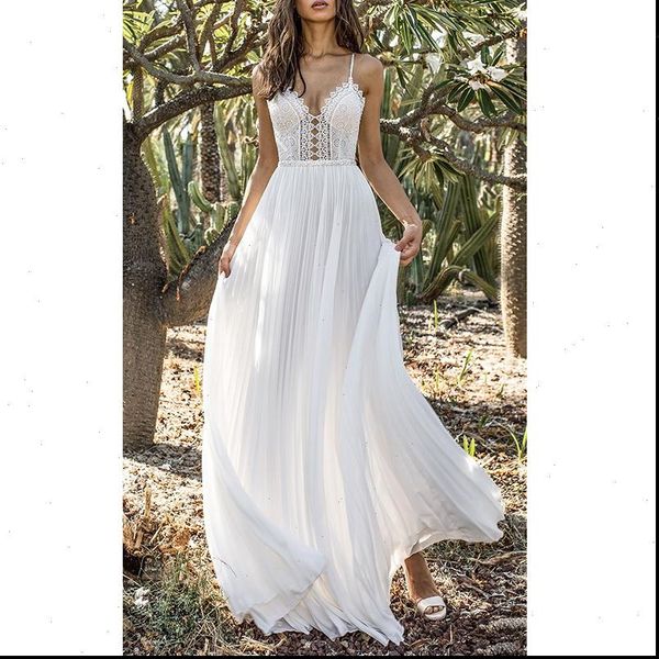 summer boho white lace women dresses maxi chiffon floor length backless long tunic beach, Black;gray
summer boho white lace women dresses maxi chiffon floor length backless long tunic beach, Black;gray