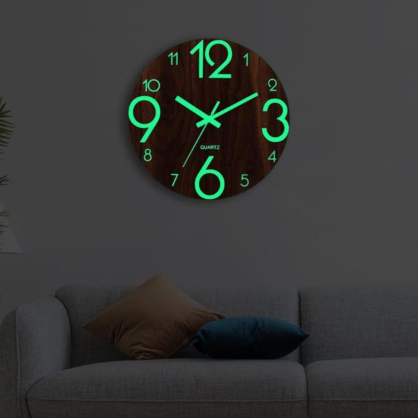 wall clocks wooden clock luminous number hanging quiet dark glowing modern watches home decor christmas gift
wall clocks wooden clock luminous number hanging quiet dark glowing modern watches home decor christmas gift