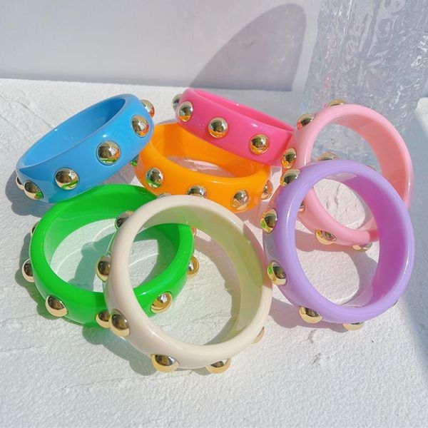bangle korean charms candy color beads geometric bangles for women cute vintage harajuku bracelet 90s aesthetics gifts y2k jewelry, Black
bangle korean charms candy color beads geometric bangles for women cute vintage harajuku bracelet 90s aesthetics gifts y2k jewelry, Black