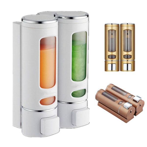 liquid soap dispenser single/double 400ml wall-mount shower bath shampoo container bathroom washroom accessories
liquid soap dispenser single/double 400ml wall-mount shower bath shampoo container bathroom washroom accessories