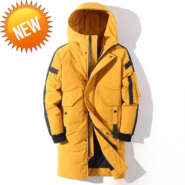 men's winter white duck down jacket parkas windproof windbreaker fur hooded collar male thick outwear coat keep warm, Black
men's winter white duck down jacket parkas windproof windbreaker fur hooded collar male thick outwear coat keep warm, Black