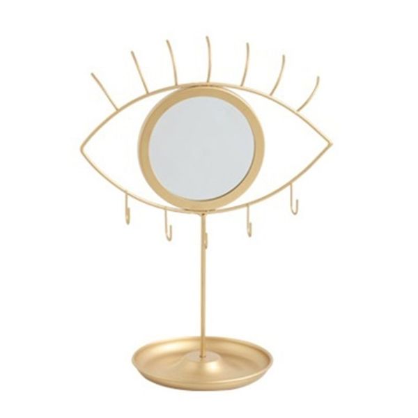 jewellery display stand with eye mirror for chains/pendants/rings/earrings/watches/bracelets tray 211105, Black
jewellery display stand with eye mirror for chains/pendants/rings/earrings/watches/bracelets tray 211105, Black