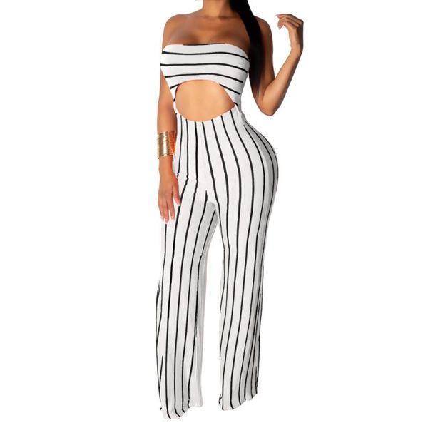 women's jumpsuits & rompers hollow out strapless jumpsuit women elegant off shoulder striped ptint long pants casual bodycon overalls f, Black;white
women's jumpsuits & rompers hollow out strapless jumpsuit women elegant off shoulder striped ptint long pants casual bodycon overalls f, Black;white
