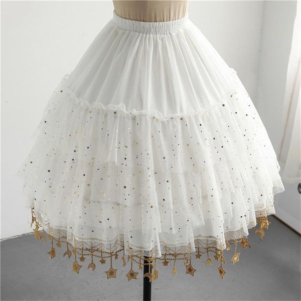 lolita kawaii sequin tulle skirt tutu women petticoat girl gothic petticoats white wedding cosplay evening party underskirt skirts, Black
lolita kawaii sequin tulle skirt tutu women petticoat girl gothic petticoats white wedding cosplay evening party underskirt skirts, Black