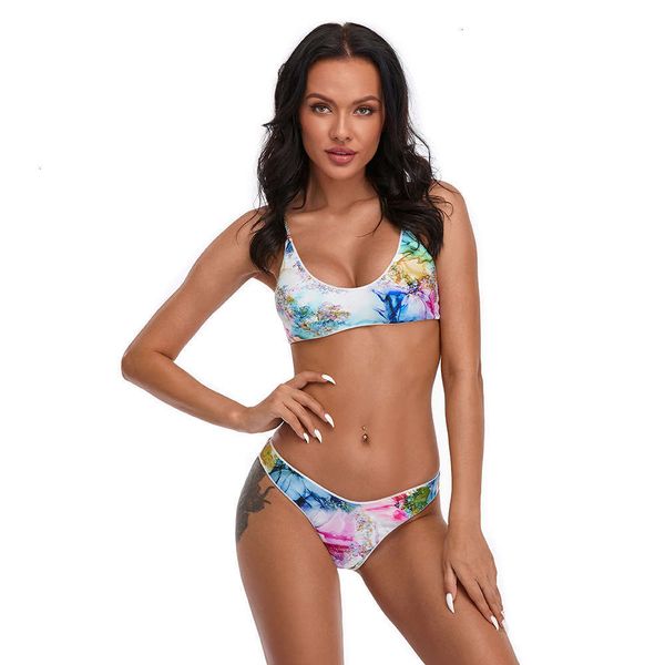 women's swimwear bikinis 2021 digital direct jet printed split swimsuit odev, White;black
women's swimwear bikinis 2021 digital direct jet printed split swimsuit odev, White;black