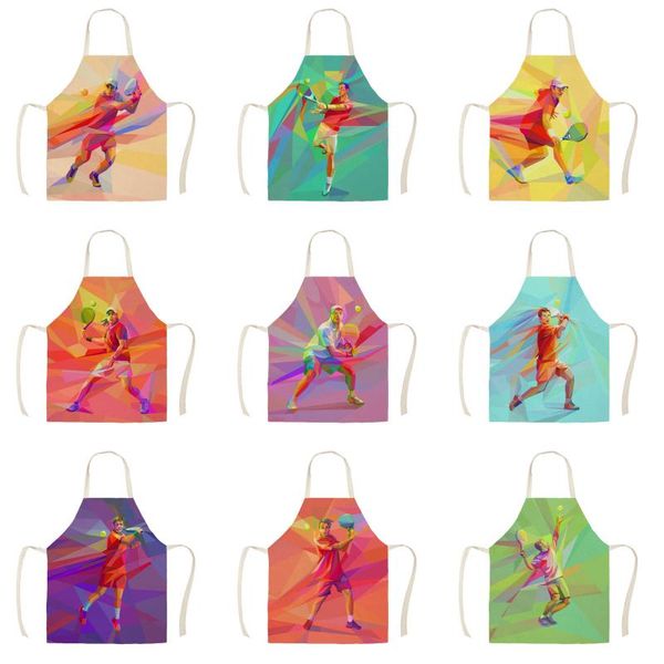 aprons oil painting tennis player apron kids kitchen linen printing household cleaning ladies cooking antifouling
aprons oil painting tennis player apron kids kitchen linen printing household cleaning ladies cooking antifouling