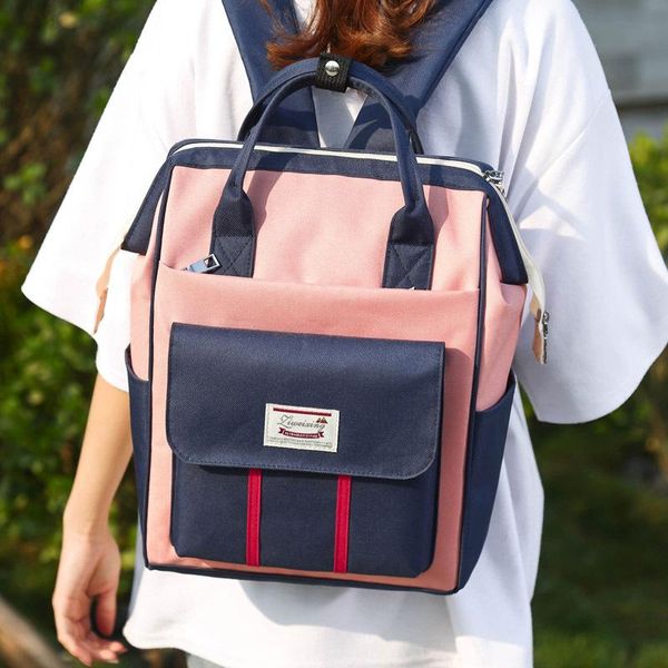 backpack girl students school bags women canvas waterproof bag wild little fresh travel pink green
backpack girl students school bags women canvas waterproof bag wild little fresh travel pink green