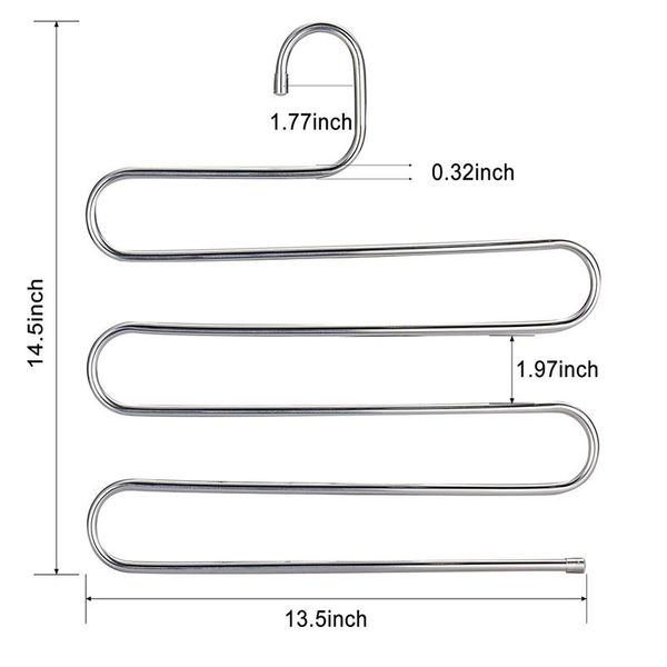 laundry bags 4 pack multi pants hangers rack for closet organization,stainless steel s-shape 5 layer clothes space saving sto
laundry bags 4 pack multi pants hangers rack for closet organization,stainless steel s-shape 5 layer clothes space saving sto