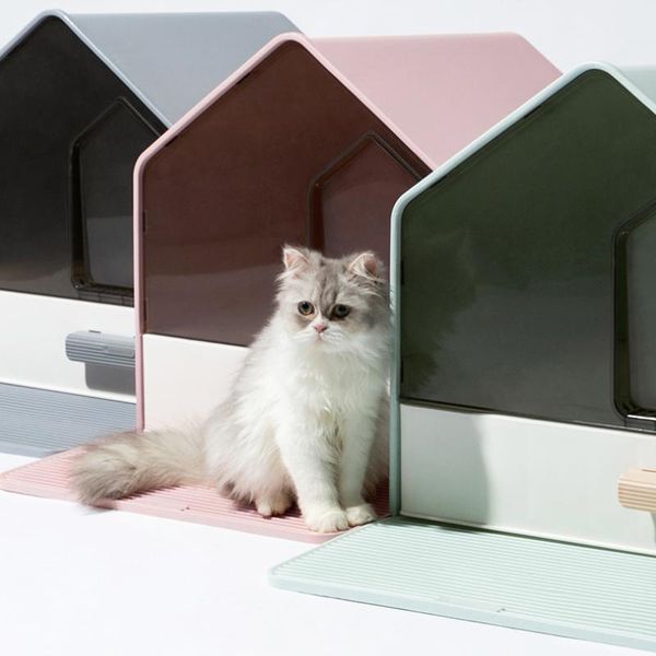 other cat supplies litter box fully enclosed drawer type cats toilet kitten bedpans anti-splash for under 10kg pet tray
other cat supplies litter box fully enclosed drawer type cats toilet kitten bedpans anti-splash for under 10kg pet tray
