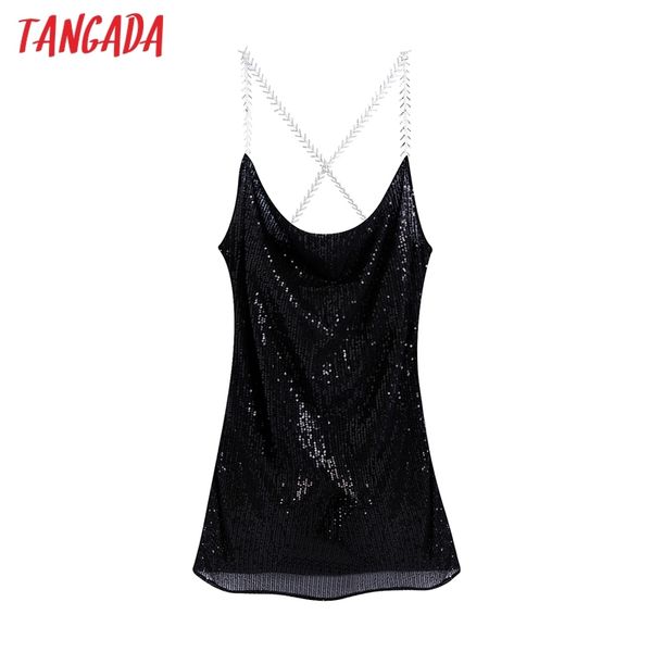 women sequined party dress beading strap backless females year mini dresses vestidos be78 210416, Black;gray
women sequined party dress beading strap backless females year mini dresses vestidos be78 210416, Black;gray