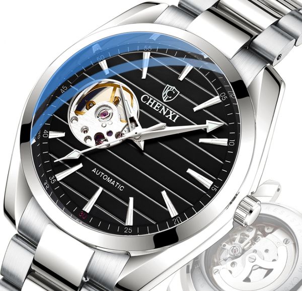 luxury automatic mechanical movement luminous mens watch 40mm diameter tourbillon skeleton watches stainless steel bracelet resistant scratc, Slivery;brown
luxury automatic mechanical movement luminous mens watch 40mm diameter tourbillon skeleton watches stainless steel bracelet resistant scratc, Slivery;brown
