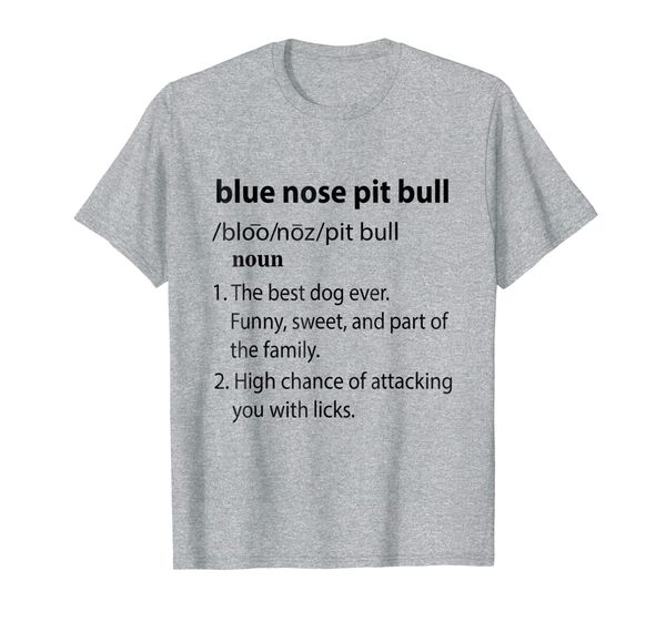 Blue Nose Pit Bull T-Shirt, Mainly pictures