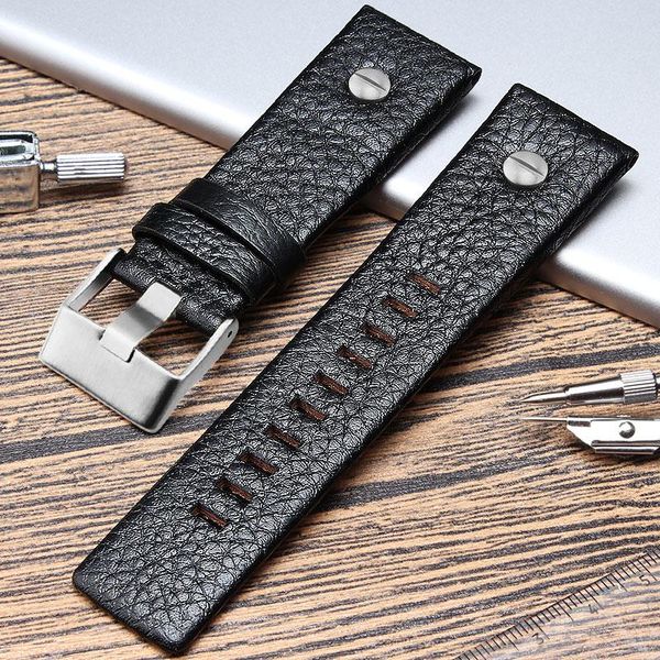 watch bands fashion leather watchband with rivet strapbelt bracelet for dz7313 dz7322 dz7257 black replacement., Black;brown
watch bands fashion leather watchband with rivet strapbelt bracelet for dz7313 dz7322 dz7257 black replacement., Black;brown