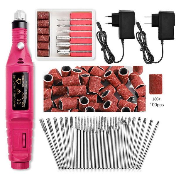 pretty electric nail drill machine kit pedicure file art pen grinding glazing professional tool1
pretty electric nail drill machine kit pedicure file art pen grinding glazing professional tool1