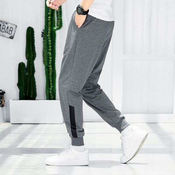 men's pants men tracksuit sports trousers spring autumn casual joggers korean style trendy jogging streetwear, Black
men's pants men tracksuit sports trousers spring autumn casual joggers korean style trendy jogging streetwear, Black