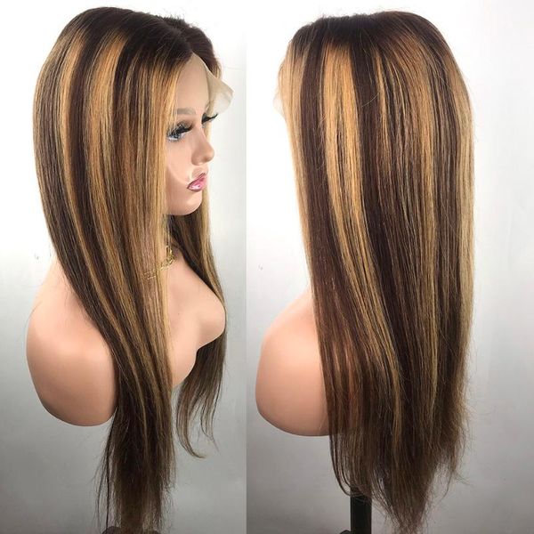 lace wigs brazilian remy hair highlighted frontal wig pre plucked colored front human 180 density blonde straight, Black;brown
lace wigs brazilian remy hair highlighted frontal wig pre plucked colored front human 180 density blonde straight, Black;brown
