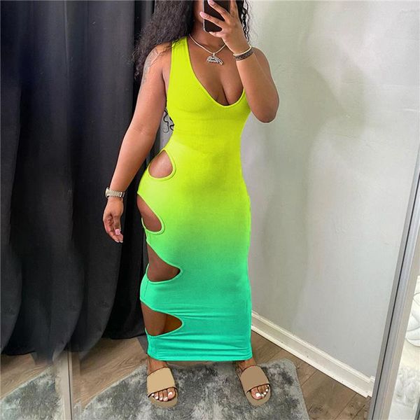 female sundress fashion gradient color sleeveless long dress package hip one-piece for summer s//l/xl/xxl casual dresses, Black;gray
female sundress fashion gradient color sleeveless long dress package hip one-piece for summer s//l/xl/xxl casual dresses, Black;gray