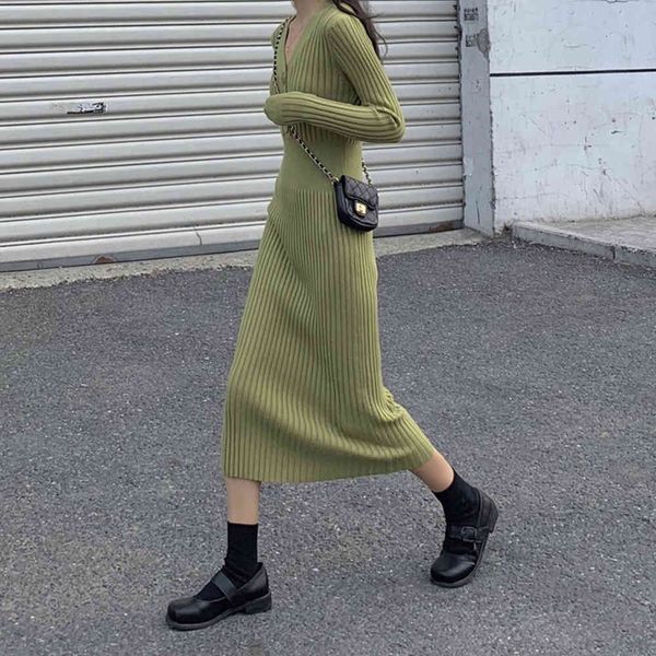 casual dresses v neck knitted shirt dressed in autumn elegant vintage bodycon casual black party long sleeve dresses 3hf1, Black;gray
casual dresses v neck knitted shirt dressed in autumn elegant vintage bodycon casual black party long sleeve dresses 3hf1, Black;gray