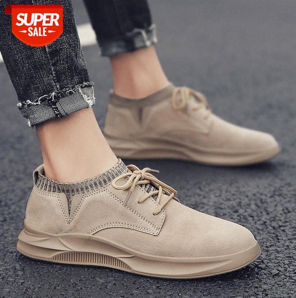 men's shoes trendy all-match british board thick-soled tooling casual leather #2c56
men's shoes trendy all-match british board thick-soled tooling casual leather #2c56