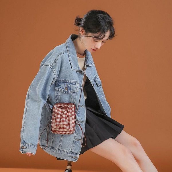 women's jackets mifeier salt denim female jacket spring and autumn korean loose short versatile 72o1, Black;brown
women's jackets mifeier salt denim female jacket spring and autumn korean loose short versatile 72o1, Black;brown