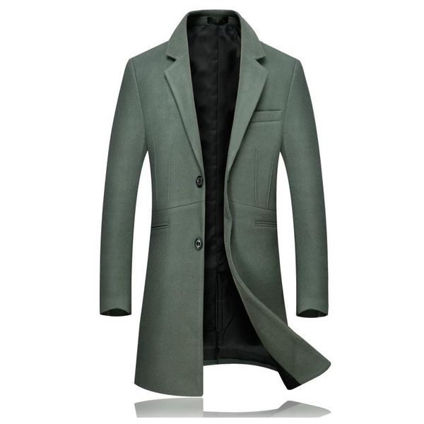 men's wool & blends 2021 winter woolen coat men leisure long sections coats mens pure color casual fashion jackets / overcoat 3xl, Black
men's wool & blends 2021 winter woolen coat men leisure long sections coats mens pure color casual fashion jackets / overcoat 3xl, Black