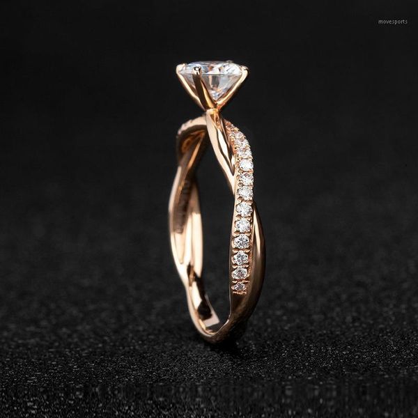 wedding rings for women shining 4 3a+ zircon rose gold silver color winding proposal gift fashion jewelry kbr1451, Slivery;golden
wedding rings for women shining 4 3a+ zircon rose gold silver color winding proposal gift fashion jewelry kbr1451, Slivery;golden