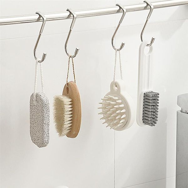 hooks & rails double s-type punching cabinet door traceless hook hanger back coat towel robe bathroom organizer
hooks & rails double s-type punching cabinet door traceless hook hanger back coat towel robe bathroom organizer