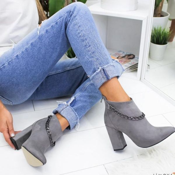 boots dropshiping women shoes winter autumn botas casual high heels pumps warm ankle mujer zapatos size, Black
boots dropshiping women shoes winter autumn botas casual high heels pumps warm ankle mujer zapatos size, Black
