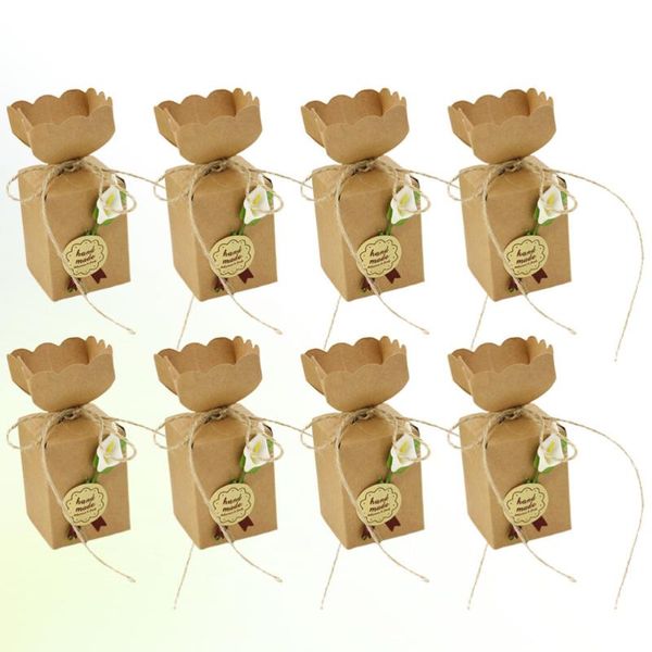 50pcs wedding candy box diy chocolate biscuits cookies cases presents gifts boxes for home party festival (kraft paper + whi gift wrap
50pcs wedding candy box diy chocolate biscuits cookies cases presents gifts boxes for home party festival (kraft paper + whi gift wrap