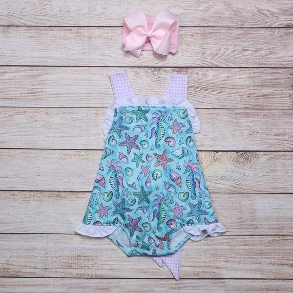 rompers summer style pure cotton baby girl romper sleeveless starfish printed blue casual children's boutique triangle jumpsuit
rompers summer style pure cotton baby girl romper sleeveless starfish printed blue casual children's boutique triangle jumpsuit