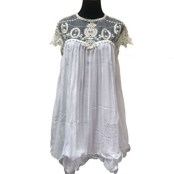 elegant white short sleeve lace pleated ruffled chiffon cocktail club party dress mash beading d0154 210514, Black;gray
elegant white short sleeve lace pleated ruffled chiffon cocktail club party dress mash beading d0154 210514, Black;gray
