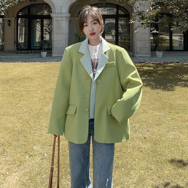 women's suits & blazers green fake two-piece women elegant stylish loose purple blazer spring aautumn suit jackets female, White;black
women's suits & blazers green fake two-piece women elegant stylish loose purple blazer spring aautumn suit jackets female, White;black