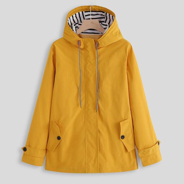 women's jackets women solid rain outdoor plus waterproof hooded raincoat windproof jacket coat female casual outwear overcoat biker, Black;brown
women's jackets women solid rain outdoor plus waterproof hooded raincoat windproof jacket coat female casual outwear overcoat biker, Black;brown