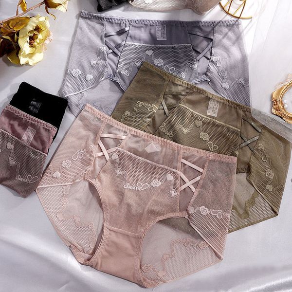 2021 new mid waist lace underwear ultra thin traceless mesh women's pure cotton crotch hip lifting briefs, Black;pink
2021 new mid waist lace underwear ultra thin traceless mesh women's pure cotton crotch hip lifting briefs, Black;pink