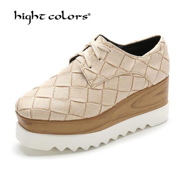 dress shoes 2021 creepers platform casual woman lace-up pumps spring fashion green pink apricot black wedges women ta88-69
dress shoes 2021 creepers platform casual woman lace-up pumps spring fashion green pink apricot black wedges women ta88-69