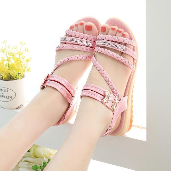 sandals shoes women girls simple flat-heeled girl's flat casual beach outdoor lightweight, Black
sandals shoes women girls simple flat-heeled girl's flat casual beach outdoor lightweight, Black