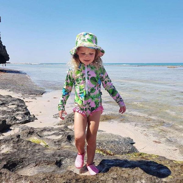 toddler baby swimsuit one piece bikini print floral girls swimwear long sleeves swimming beachwear rash guards sea tankini looks one-pieces, Black
toddler baby swimsuit one piece bikini print floral girls swimwear long sleeves swimming beachwear rash guards sea tankini looks one-pieces, Black