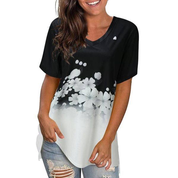women's t-shirt women summer short sleeve round neck ladies vintage print casual loose pullover female tee ropa mujer 2021 #t1q, White
women's t-shirt women summer short sleeve round neck ladies vintage print casual loose pullover female tee ropa mujer 2021 #t1q, White