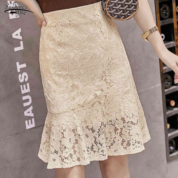 summer wild midi skirt women's solid black fishtail apricot high waist lace ruffled hip s jupe femme 9904 210508
summer wild midi skirt women's solid black fishtail apricot high waist lace ruffled hip s jupe femme 9904 210508
