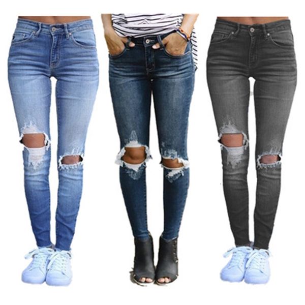 jeans women torn jeans hole thin drawing pencil pants ladies total length pantalon jean femme, Blue
jeans women torn jeans hole thin drawing pencil pants ladies total length pantalon jean femme, Blue