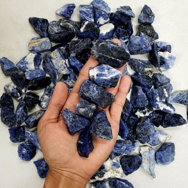 decorative objects & figurines blue sodalite crystal natural rough stones rocks energy mineral home decoration
decorative objects & figurines blue sodalite crystal natural rough stones rocks energy mineral home decoration