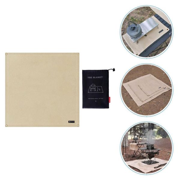 outdoor pads 1pc camping protective cloth picnic fireproof mat