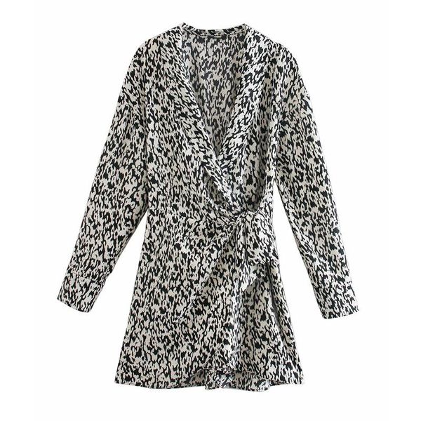 casual dresses women autumn vintage mini dress v-neck long sleeve side bow tie leopard print female elegant street clothing vestidos, Black;gray
casual dresses women autumn vintage mini dress v-neck long sleeve side bow tie leopard print female elegant street clothing vestidos, Black;gray