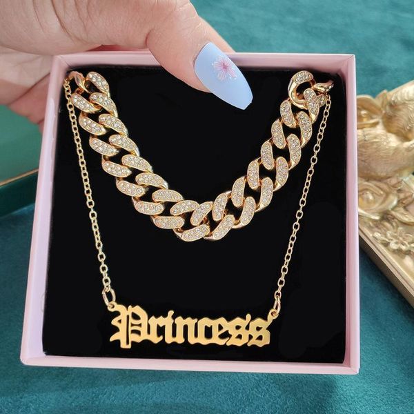 chains punk bling iced out paved rhinestones necklace for women constellation letters curb cuban chain clavicle chokers hip hop jewelry, Silver
chains punk bling iced out paved rhinestones necklace for women constellation letters curb cuban chain clavicle chokers hip hop jewelry, Silver