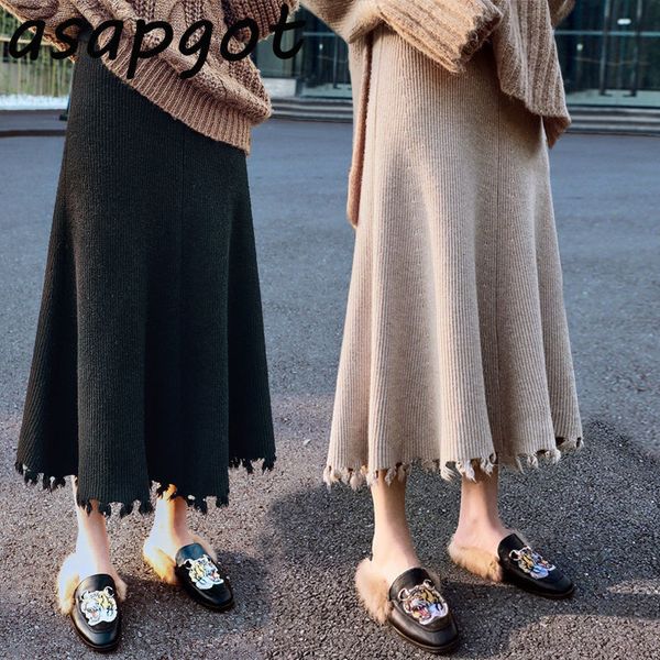 asapgot fashion chic loose plus size black tassels knitted skirts women winter high waist pleated apricot woolen skirt thick 210429
asapgot fashion chic loose plus size black tassels knitted skirts women winter high waist pleated apricot woolen skirt thick 210429