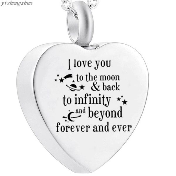 urn necklaces for ashes i love you to the moon and back cremation locket ash pendant memorial jewelry, Silver
urn necklaces for ashes i love you to the moon and back cremation locket ash pendant memorial jewelry, Silver