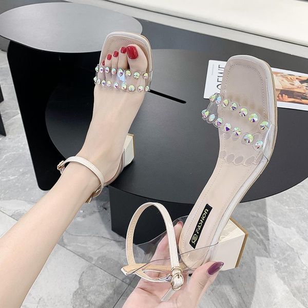 colorful rivet sandals women shoes woman word buckle strap casual thick high heels summer roman ladies, Black
colorful rivet sandals women shoes woman word buckle strap casual thick high heels summer roman ladies, Black